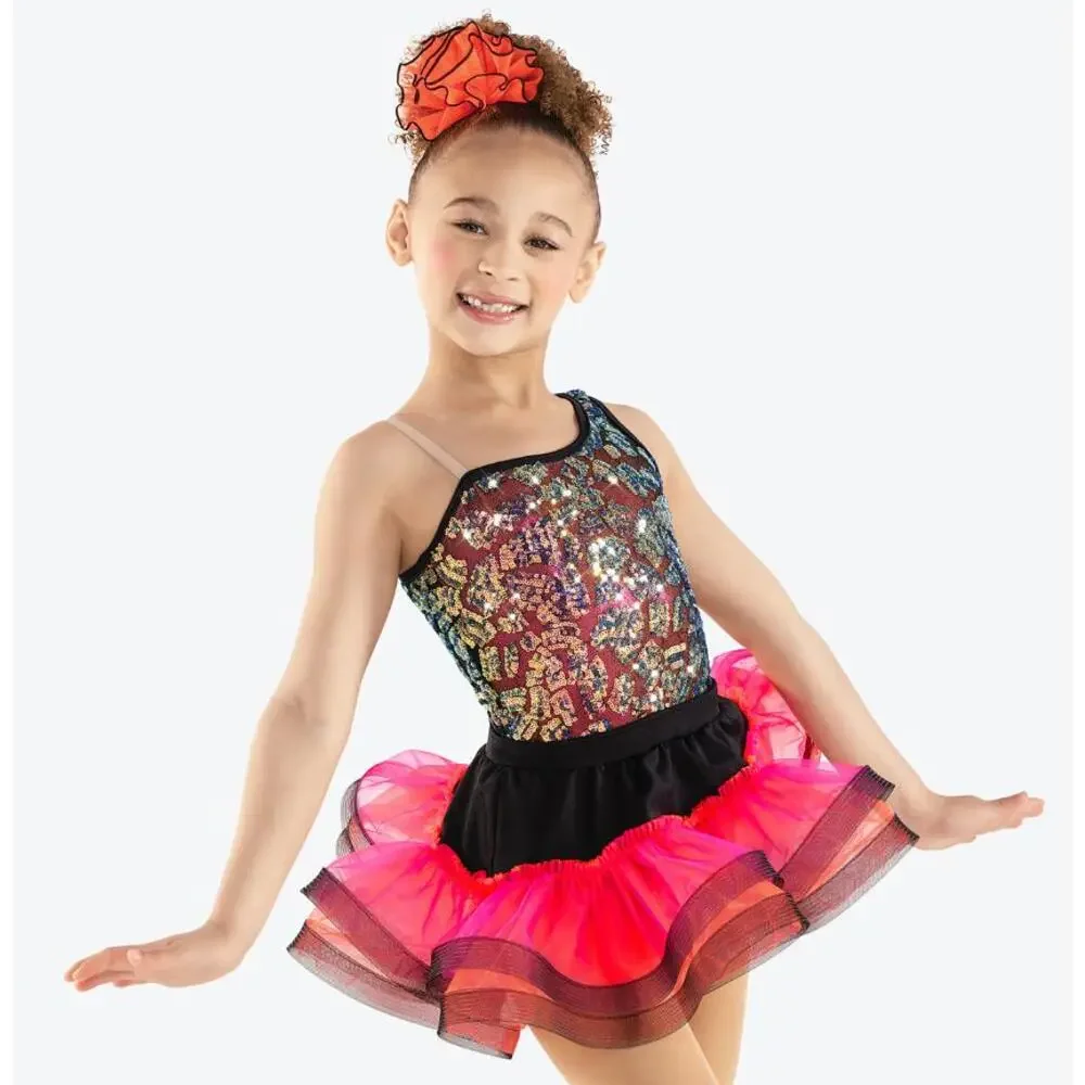 Pre-Owned Dance Costume Small Child Black Revolution RC23527 Jazz Lyrical Acro
